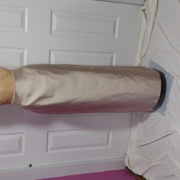 Silk Cocktail Dress 3 Piece Evening Gown Beaded Silk Blazer Vest Long Skirt Sz 6 - Picture 4 of 15